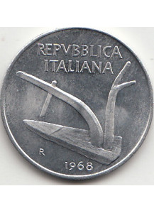 1968 Lire 10 Spiga Fior di Conio Italia